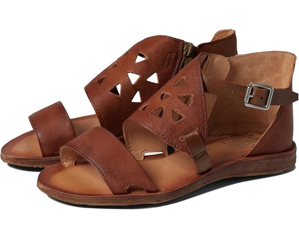 Miz Mooz Womens Frida Sandals EU 39 US 8.5-9 Brown Brandy Leather NIB